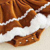 Thumbnail for LittleGinger – Chaleureux et festif – Combinaison de Noël pour bébé avec bandeau