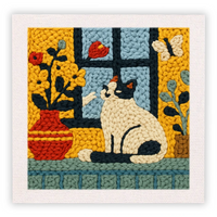 Thumbnail for ThreadArt – Fait main & Coloré – Kit de broderie Animaux