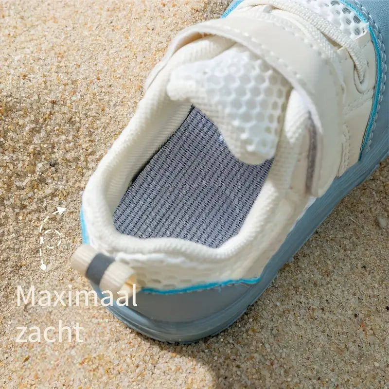 TinySteps Kids - Naturel et sûr - Chaussures pour bébés Barefoot Bleu