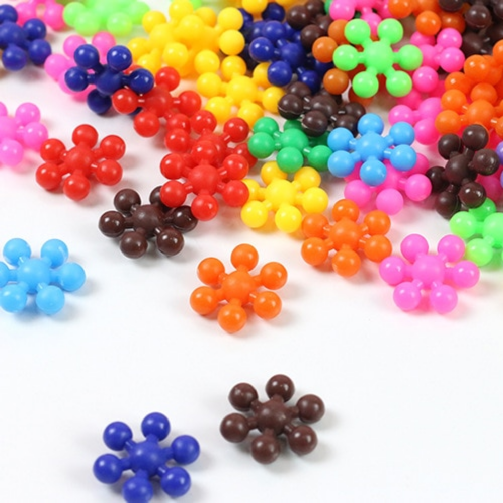 3D Building Blocks™ - Développer la créativité - Blocs de construction flocon de neige