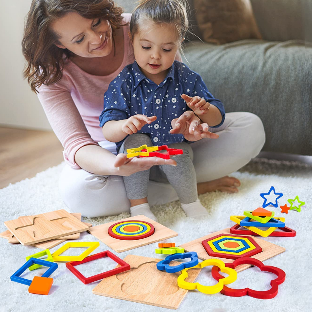 Woods™ - Défi pour les petits esprits - Puzzle coloré