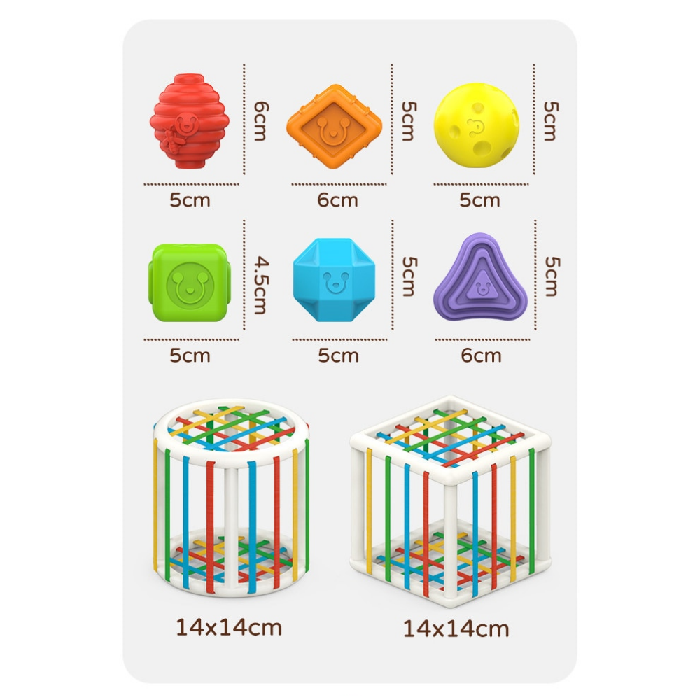 Woods™ - Trier et apprendre - Cube pédagogique pour enfants