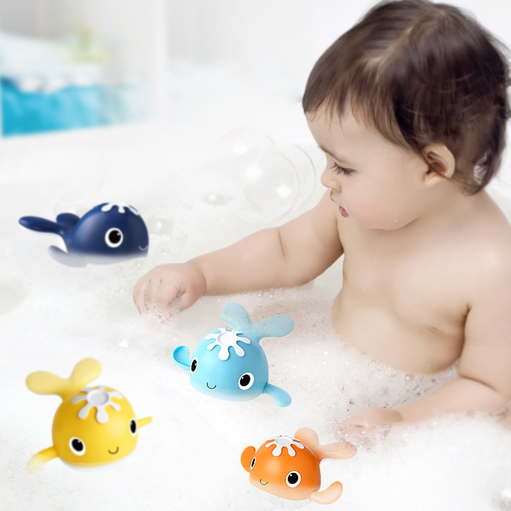 Bath Buddies™ - Mignons poissons qui se baignent - Baleines qui nagent