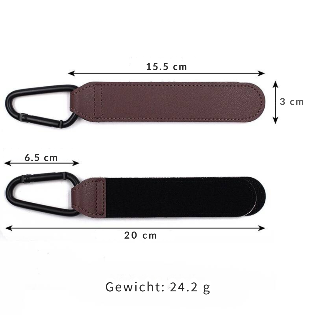 EasyCarry – Toujours bien organisé – Set de crochets pour poussette