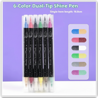 Thumbnail for ArtShine – Coloré et pétillant – Coffret de feutres pailletés et lumineux double face