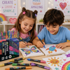 ArtShine – Coloré et pétillant – Coffret de feutres pailletés et lumineux double face
