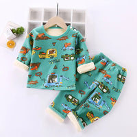 Thumbnail for Mini Fashion™ - Design Cartoon Doux et Confortable - Pyjama Polaire Enfant