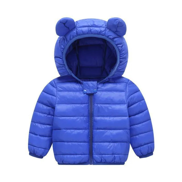 Mini Fashion™ - Manteau d’hiver en polyester avec capuche