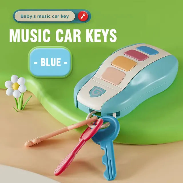 Music Car Key™ - Promenade mélodique - Jouet musical de clés de voiture sonores