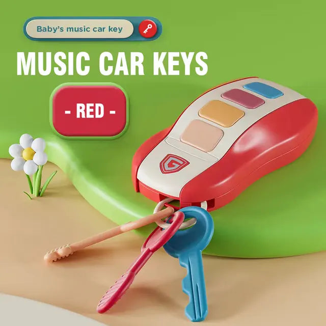 Music Car Key™ - Promenade mélodique - Jouet musical de clés de voiture sonores