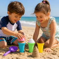 Thumbnail for BeachFun – Jeux de sable et créativité – Kit de jeu « Glace de plage »