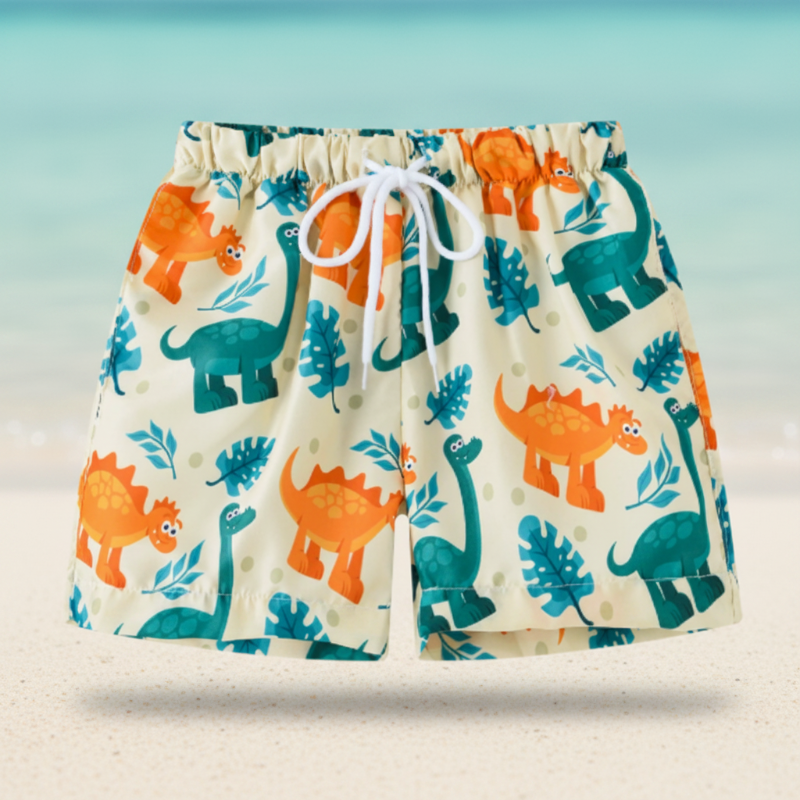 Beach Shorts – Léger et ludique – Maillot de bain tropical pour enfants