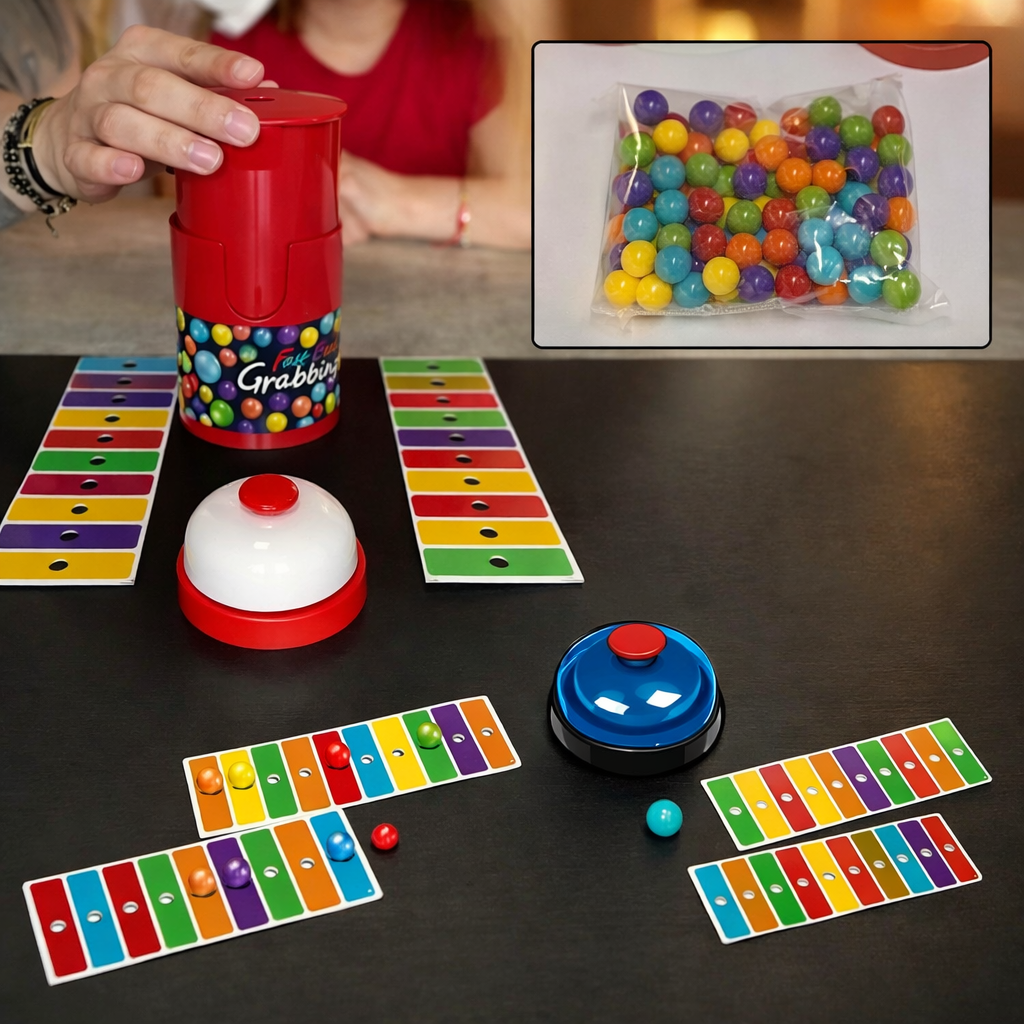Color Match Bingo Game – Rapide et interactif – Jeu de réaction