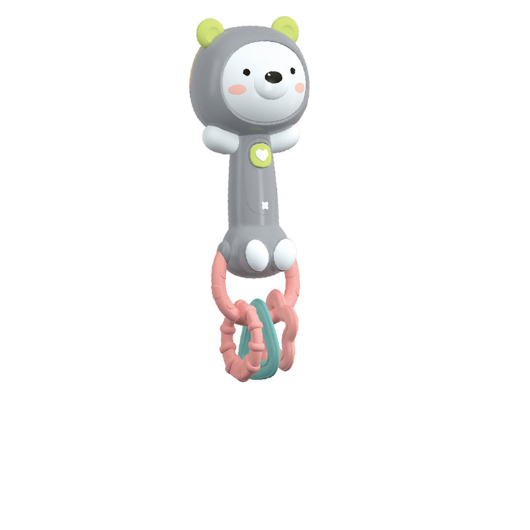 TinyZintuig – Sûr et instructif - Hochet de bébé pour le développement sensoriel