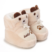 Thumbnail for TinyBoots – Chaleureuses et confortables – Chaussures en peluche pour bébés pour l'hiver