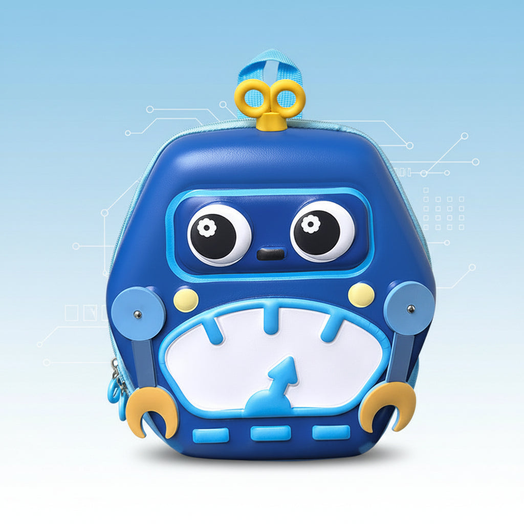 MiniBot – Tendance et pratique – Sac à dos pour enfant au motif robot