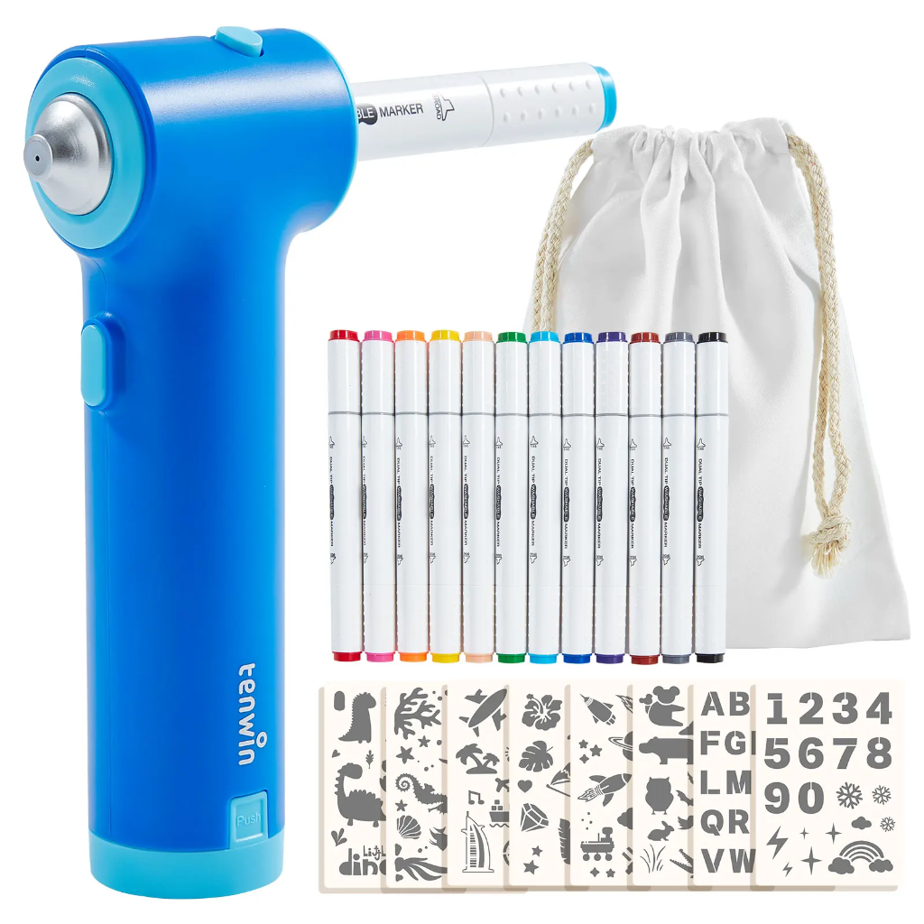 PaintBuddy – Créativité et éducation – Kit d'aérographie portable