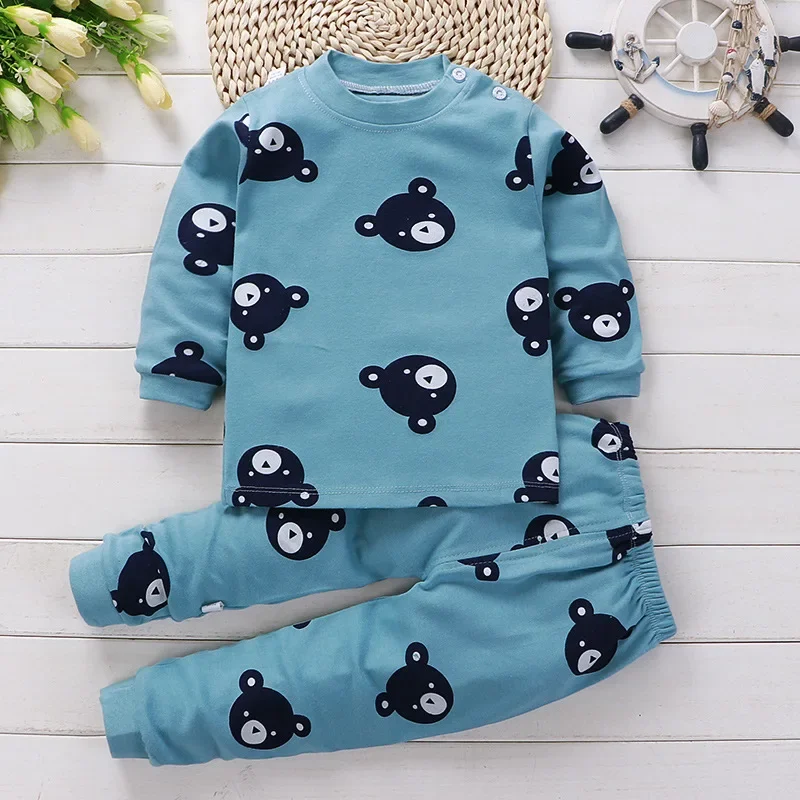 SleepBuddy – Doux et confortable – Ensemble de pyjama à manches longues pour enfants