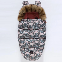 Thumbnail for CozyRide – Chaleureux et douillet – Sac de couchage pour bébé pour poussette