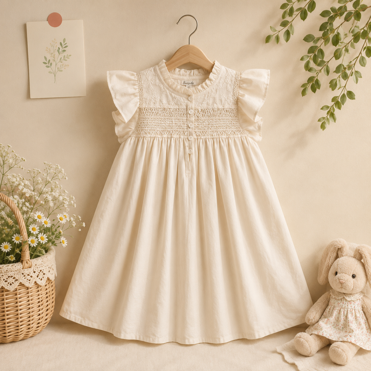 Sleeveless Dress – Élégante et confortable – Robe à col en dentelle
