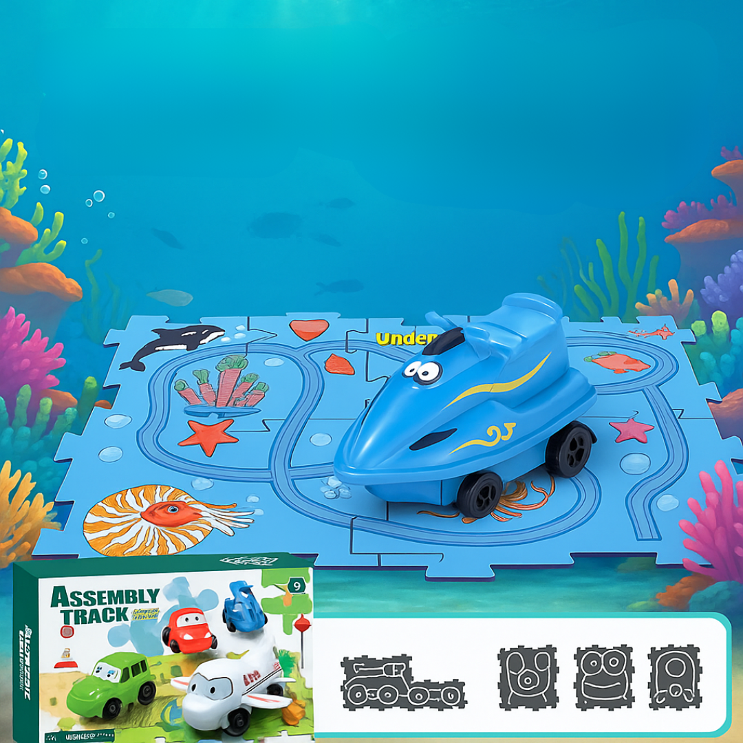 Car Track™ - Construire et jouer - Jouet Train