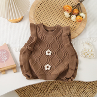 Thumbnail for LittlePetal – Mignon et confortable – Gilet sans manches pour fille à motifs floraux