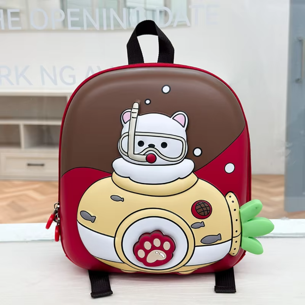 KiddoPack – Mignon et pratique – Sac à dos pour enfant avec patte lumineuse