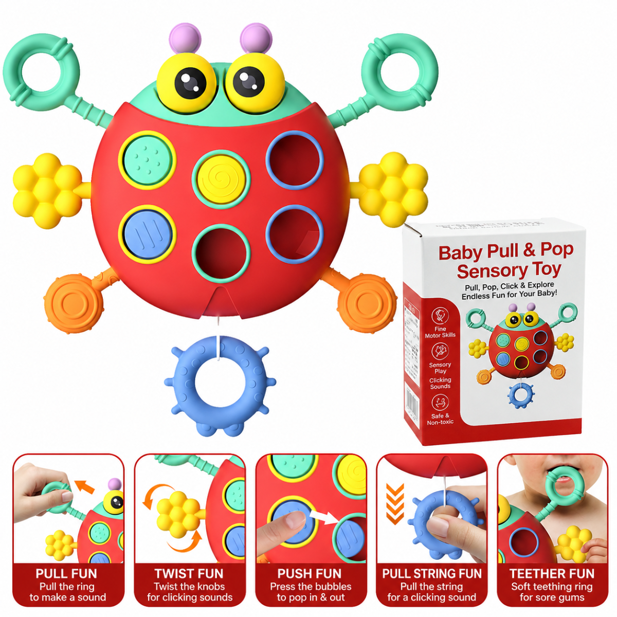 FunSkills – Montessori & Éducatif – Cubes d'activités éducatives