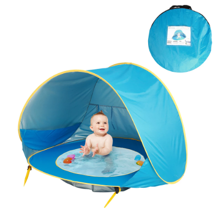 BabyShade™ - Tente UV Pop-Up - Protection Idéale pour Bébé au Soleil !