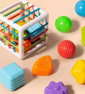 Woods™ - Trier et apprendre - Cube pédagogique pour enfants