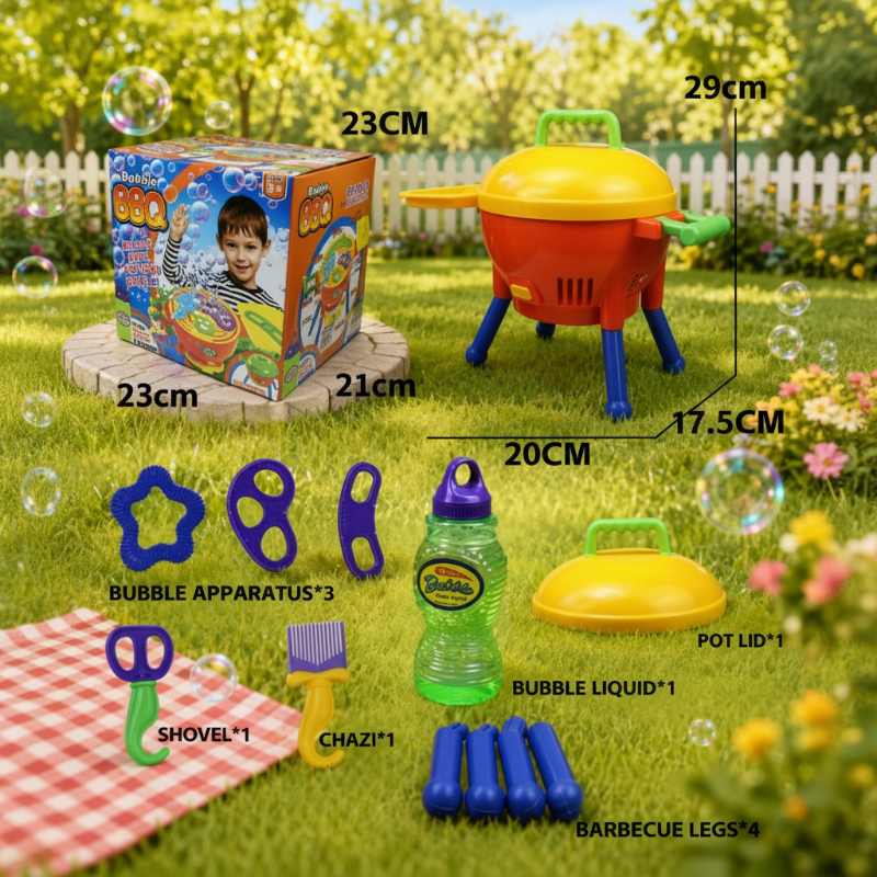 BBQ Bubble Maker – Ludique et interactif – Barbecue à bulles