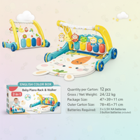 Thumbnail for Step & Play – Interactif et sécurisé – Trotteur et baby gym 3 en 1