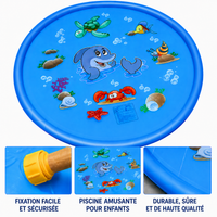 Thumbnail for Water Fun Pad – Fête d'été Pelouse - fontaine Piscine