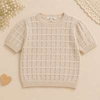 Thumbnail for Girls Summer Fashion Top – Léger et confortable – Haut vintage pour fille