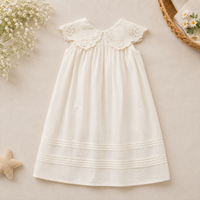 Thumbnail for Lace Stitching Dress – Élégance et confort – Dentelle et surpiqûres