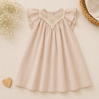 Thumbnail for Lace Stitching Dress – Élégance et confort – Dentelle et surpiqûres