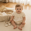 Vintage Rompers – Intemporel et doux – Combinaison pour bébé