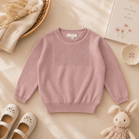 Thumbnail for Thin Cotton Pullover – Légèreté et confort – Pull en maille pour enfant