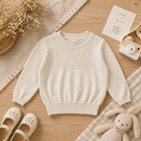 Thumbnail for Thin Cotton Pullover – Légèreté et confort – Pull en maille pour enfant