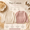 Thin Cotton Pullover – Légèreté et confort – Pull en maille pour enfant