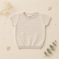 Thumbnail for Knit Top & Cardigan – Zacht & comfortabel – Gebreid Shirt & Vest