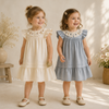 Princess Dress – Élégante et confortable – Robe à col brodé