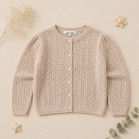 Thumbnail for Buttoned Cardigan – Doux et confortable – Cardigan en maille pour enfant