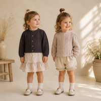 Thumbnail for Buttoned Cardigan – Doux et confortable – Cardigan en maille pour enfant