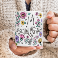Thumbnail for Personalized Kids Name Mug – Un cadeau unique pour la fête des Mères  – Une tasse personnalisée