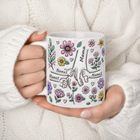 Thumbnail for Personalized Kids Name Mug – Un cadeau unique pour la fête des Mères  – Une tasse personnalisée
