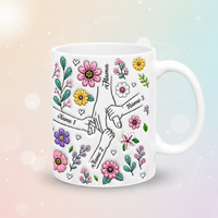 Thumbnail for Personalized Kids Name Mug – Un cadeau unique pour la fête des Mères  – Une tasse personnalisée