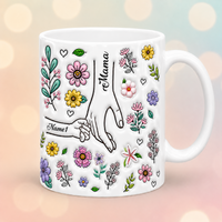 Thumbnail for Personalized Kids Name Mug – Un cadeau unique pour la fête des Mères  – Une tasse personnalisée