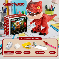 Thumbnail for Dinosaur Stationery Toy – Créatif et éducatif – Ensemble de bureau 5 en 1