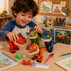 Dinosaur Stationery Toy – Créatif et éducatif – Ensemble de bureau 5 en 1